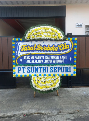 Papan Bunga Duka di Mimika Timur Jauh