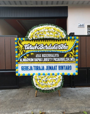 Papan Bunga Duka di Mimika Timur Jauh