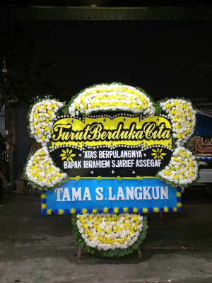 Papan Bunga Duka di Mimika Timur Jauh